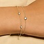 Blush 2167YZI Armband 14 krt geelgoud met zirkonia
