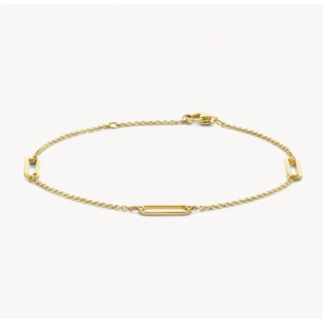 Blush Blush Armband 2179YGO 14k Geelgoud met Closed Forever Elementen 18.5cm