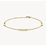 Blush Blush Armband 2179YGO 14k Geelgoud met Closed Forever Elementen 18.5cm