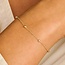 Blush Blush Armband 2224YGO 14k Geelgoud met bolletjes 18,5cm