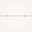 Blush Blush Armband 2224YGO 14k Geelgoud met bolletjes 18,5cm