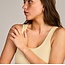 Blush Blush Armband 2226YRB 14K Geelgoud met Blauw Resin 16,5 - 18,5cm