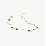 Blush Blush Armband 2226YRG 14K Geelgoud met Groene Resin 16,5 - 18,5cm