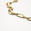 Blush Blush Armband 2229YGO 14k Geelgoud Forever closed Schakel 18.5cm