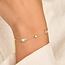 Blush Blush Armband 2252YMQ 14k Geelgoud met Zirkonia 16.5 - 18cm