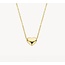 Blush Blush Collier 3062YGO 14k Geelgoud met Hart Hanger 42cm