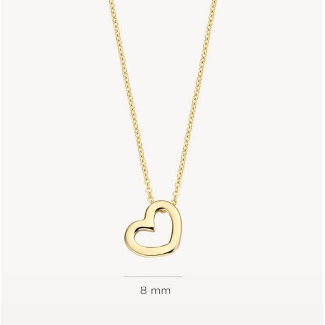 Blush 3081YGO Ketting 14 krt geelgoud