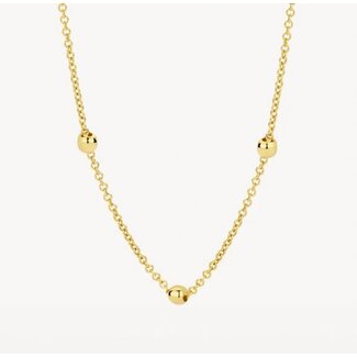 Blush Blush Collier 3145YGO 14k Geelgoud met Bolletjes 42cm