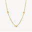 Blush Blush Collier 3145YGO 14k Geelgoud met Bolletjes 42cm