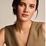 Blush Blush Collier 3162YRM 14k Geelgoud met Witte Bolletjes 42cm