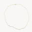 Blush Blush Collier 3162YRM 14k Geelgoud met Witte Bolletjes 42cm