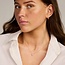Blush Blush Collier 3163YPW 14k Geelgoud met Parel en Zirkonia Hanger 42cm