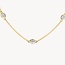 Blush Blush Collier 3172YZI 14k geelgoud met Zirkonia 42cm