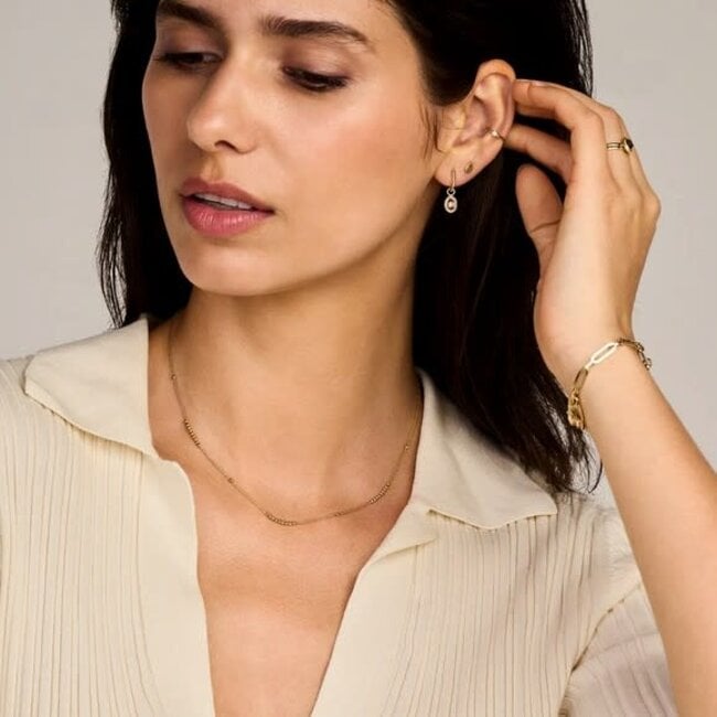 Blush Blush Collier 3182YGO 14k Geelgoud met Bolletjes 42cm