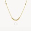 Blush Blush Collier 3182YGO 14k Geelgoud met Bolletjes 42cm