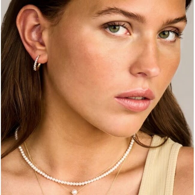 Blush Blush Collier 3184YPW 14k Geelgoud Parel 42cm