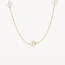 Blush Blush Collier 3185YPW 14k Geelgoud met Parels 42cm
