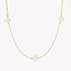 Blush Blush Collier 3185YPW 14k Geelgoud met Parels 42cm