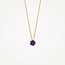 Blush Blush Collier 3200YAM Februari 14k Geelgoud met Amethyst 42cm