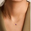 Blush Blush Collier 3200YAM Februari 14k Geelgoud met Amethyst 42cm