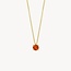Blush Blush Collier 3200YCI November 14k Geelgoud met Madeira Citrien 42cm