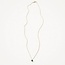 Blush Blush Collier 3200YEM Mei 14k Geelgoud met Emerald 42cm