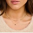 Blush Blush Collier 3200YEM Mei 14k Geelgoud met Emerald 42cm