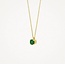 Blush Blush Collier 3200YEM Mei 14k Geelgoud met Emerald 42cm