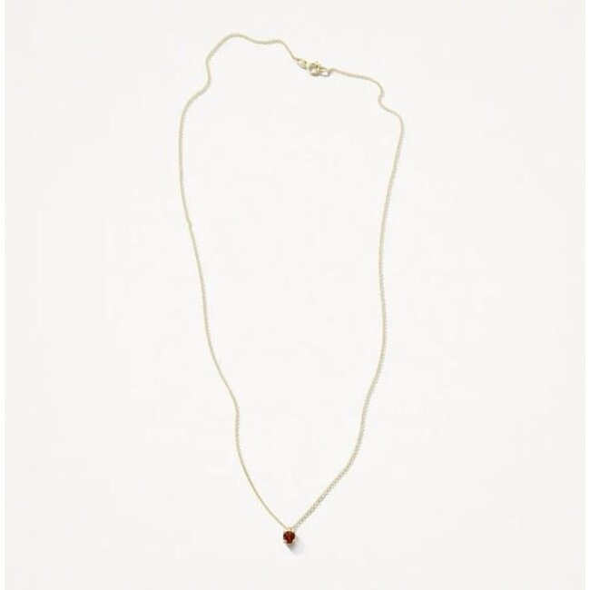 Blush Blush Collier 3200YGA Januari 14K Geelgoud Granaat 42cm