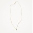 Blush Blush Collier 3200YGP Augustus 14k Geelgoud met Peridot 42cm