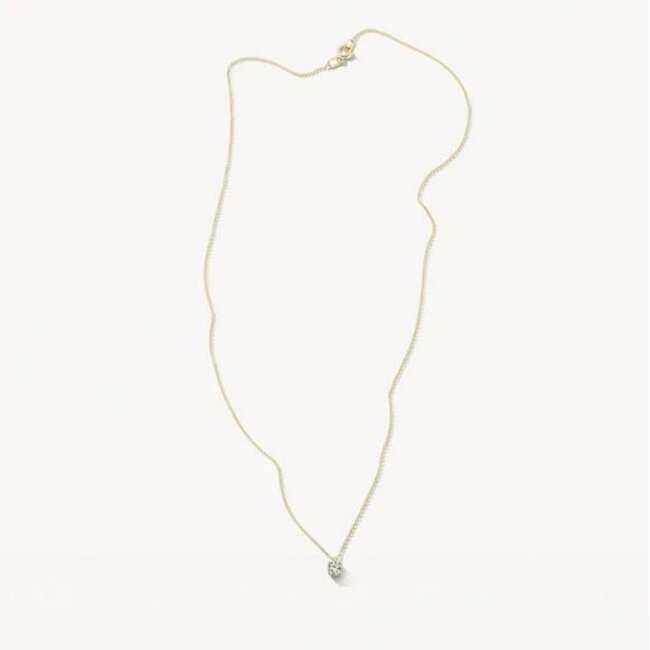 Blush Blush Collier 3200YLG April 14k Geelgoud met 0.25crt Labgrown Diamant 42cm
