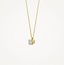 Blush Blush Collier 3200YLG April 14k Geelgoud met 0.25crt Labgrown Diamant 42cm