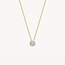 Blush Blush Collier 3602BDI 14k Geelgoud 0,07crt G SI Biljant geslepen Diamant
