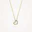 Blush Blush Collier 3609YDI 14k Geelgoud 0,03crt G SI Briljant geslepen Diamant Hart 42cm