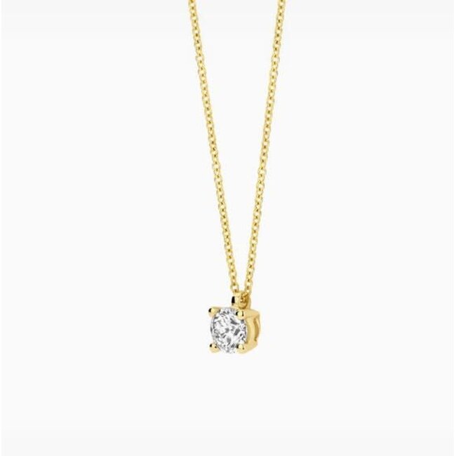 Blush Blush Collier LG3002Y 14k Geelgoud 0.30crt G SI Lab Grown Diamant 42cm