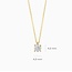 Blush Blush Collier LG3002Y 14k Geelgoud 0.30crt G SI Lab Grown Diamant 42cm