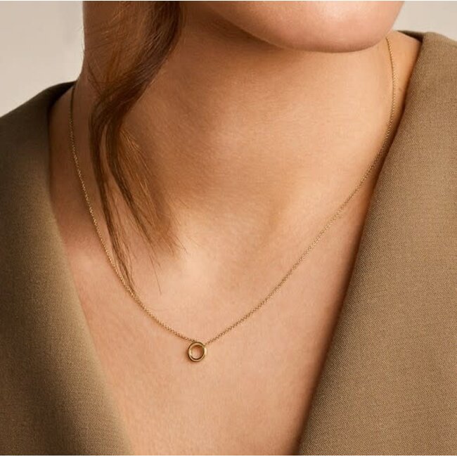 Blush 3083YGO Ketting 14 krt geelgoud