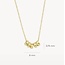 Blush Blush Collier met Hanger 3087YGO 14k Geelgoud met ronde Hangertjes 3,75mm x 42cm