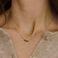 Blush Blush Collier met Hanger 3087YGO 14k Geelgoud met ronde Hangertjes 3,75mm x 42cm