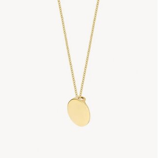 Blush Blush Collier met Hanger 3088YGO 14k Geelgoud Rond 42cm