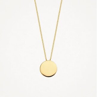 Blush Blush Collier met Hanger 3088YGO 14k Geelgoud Rond 42cm