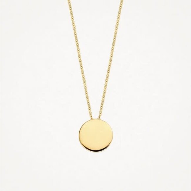 Blush Blush Collier met Hanger 3088YGO 14k Geelgoud Rond 42cm
