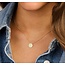 Blush Blush Collier met Hanger 3088YGO 14k Geelgoud Rond 42cm