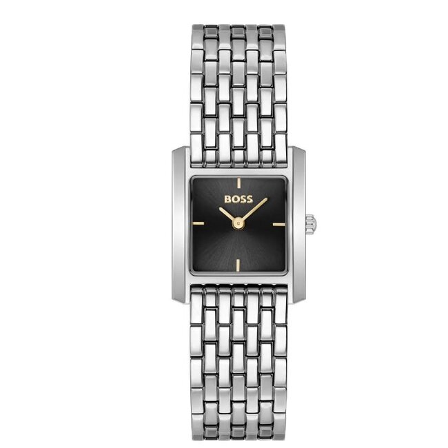 BOSS BOSS Horloge HB1502844 Lucy Scala Staal Zwarte WijzerplaatQuartz 26.5mm