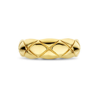 The House Of Blinckers THOB Ring 40.35134 14k Geelgoud met Motief 7mm Maat 52