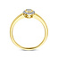 The House Of Blinckers THOB Ring 40.31857 14k Geelgoud met 0.25ct GH SI Diamant Maat 17.75