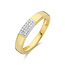 The House Of Blinckers THOB Ring 42.08914 14k Bicolor met 0.07ct H SI diamant Maat 56