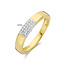 The House Of Blinckers THOB Ring 42.08914 14k Bicolor met 0.07ct H SI diamant Maat 56