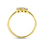 The House Of Blinckers THOB Ring 70.00299 14k Geelgoud met 0.15ct H SI Diamant Maat 17.25