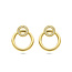 The House Of Blinckers THOB Oorbellen 40.33487 14k Geelgoud met 0.11ct GH SI Diamant 16x13.5mm
